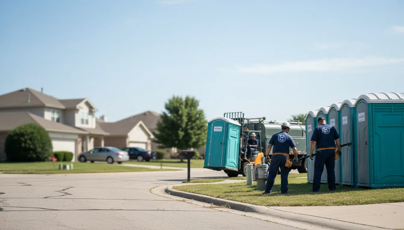 Porta Potty Rental in Columbus, IN near me